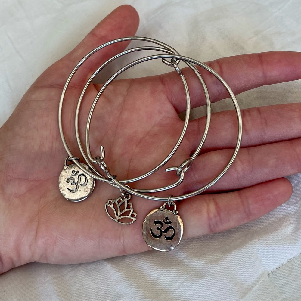 yoga inspired bangles